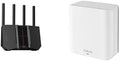 Bundle of ASUS RT-BE92U Tri-Band WiFi 7 Router, AiMesh Support, Subscription-Free Network Security & Comprehensive VPN Features + BD5 Dual-Band WiFi 7 Mesh, 2500 sq.ft, Parental Controls Included