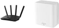Bundle of ASUS RT-BE58U WiFi 7 AiMesh Extendable Router, Commercial-Grade Network Security, Kid's Network, VPN Network + ZenWiFi BD5 Dual-Band WiFi 7 Mesh, 2500 sq.ft, Parental Controls Included