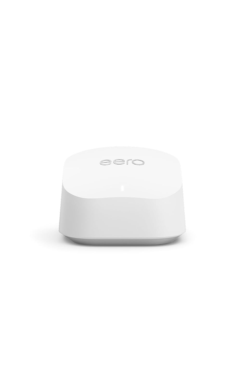 Amazon eero 6+ mesh wifi router with 1 month free eero Business (auto-renews annually) - Coverage up to 1,500 sq. ft., Connect 75+ devices, 1-pack