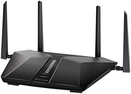 Nighthawk 6-Stream AX5400 WiFi 6 Router RAX50 Dual Band Wireless Speed (Up to 5.4 Gbps) | 2,500 sq. ft. Coverage