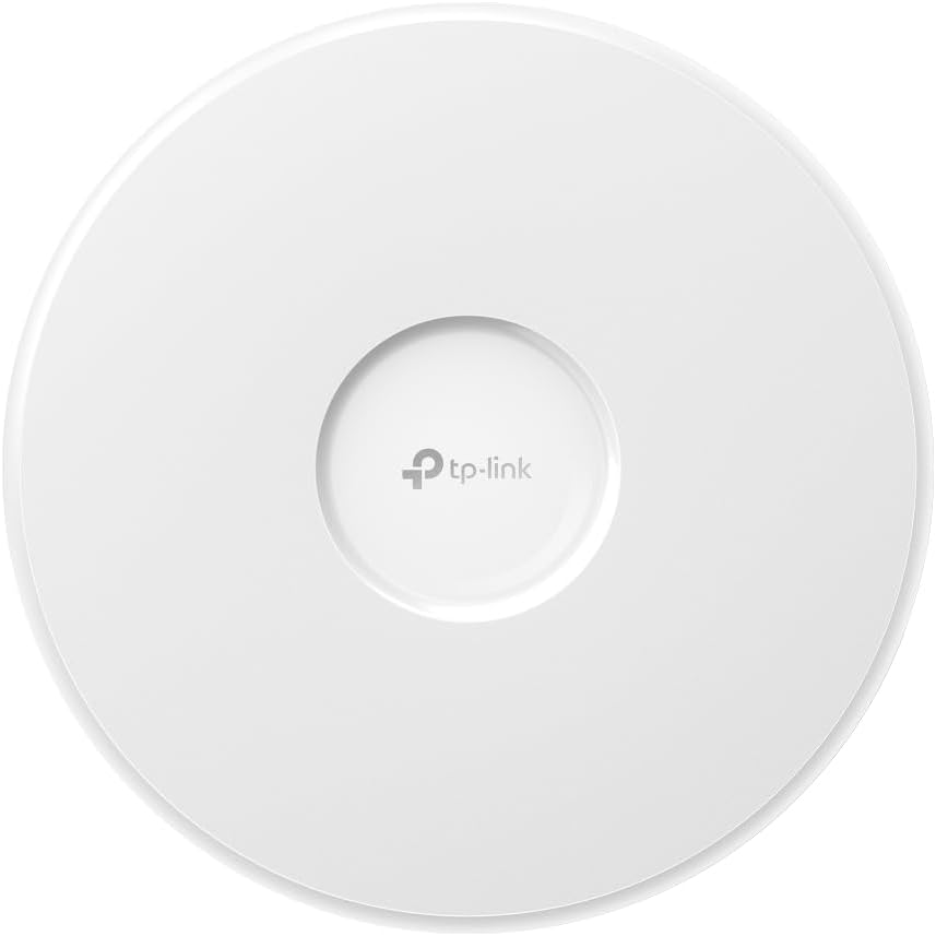 TP-Link Omada WiFi 7 Wireless Access Point - BE11000 Tri-Band, 2.5G Port, PoE+ or DC Powered, Adapter NOT Included, 5yr Warranty, Captive Portal, Mesh, WPA3, Roaming, Business WiFi Experience(EAP772)