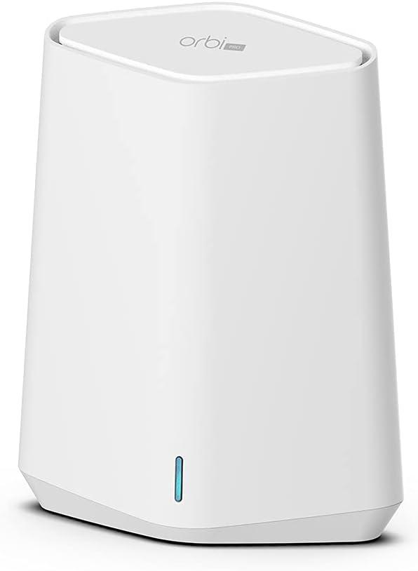 NETGEAR Orbi Pro WiFi 6 Mini Add-on Satellite (SXS30) for Business or Home | Adds 2,000 sq. ft. Coverage | AX1800 802.11AX (Up to 1.8Gbps) | Requires Orbi Pro WiFi 6 Mini Router