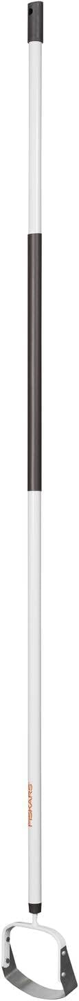 Fiskars Light Weeder, Length: 172 cm, Width: 15 cm, Steel Blade/Aluminium Handle, Black/White, 1019610