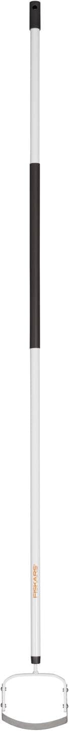 Fiskars Light Weeder, Length: 172 cm, Width: 15 cm, Steel Blade/Aluminium Handle, Black/White, 1019610
