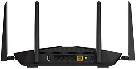 Nighthawk 6-Stream AX5400 WiFi 6 Router RAX50 Dual Band Wireless Speed (Up to 5.4 Gbps) | 2,500 sq. ft. Coverage