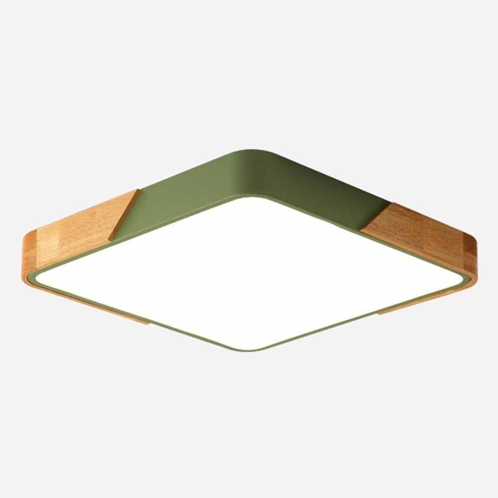 Chinese Style LED Ceiling Lamp Three-Color Dimming Slim Design Ceiling Light Panel Thin Flat Modern Ceiling Light Fixture for Living Room Bedroom Dining Room Kitchen Study Room Corridor(50cm)