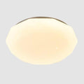 LED Round Ceiling Lamp Side Emitting Design Lighting Ceiling Light Three-Tone Light Flat Ceiling Light Fixture for Living Room Bedroom Dining Room Kitchen Study Room Corridor(50cm)