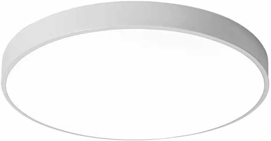 Simple Round LED Ceiling Lamp 3000K-6000K Dimming Thin Flat Ceiling Light Modern Flush Mount Ceiling Light Fixture for Living Room Bedroom Dining Room Kitchen Study Room Corridor(60cm)