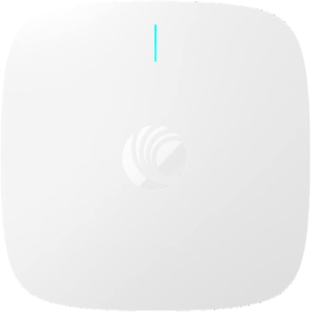 Cambium Networks XE3-4 Indoor Tri-Radio Wi-Fi 6/6E Access Point - 802.11ax 2x2/4x4 5GHz/6 GHz, Omnidirectional Antenna, 2.5 GbE + 1 GbE Ethernet, Cloud MGMT, 6.6 Gbps Data Rate, High Capacity (CA)