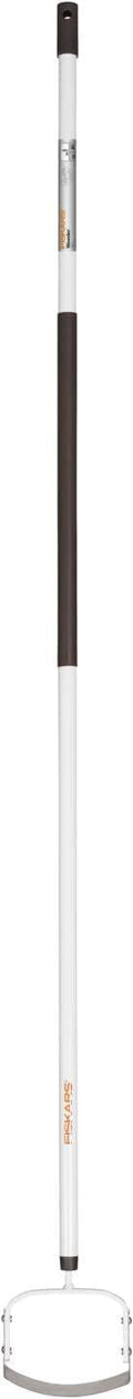 Fiskars Light Weeder, Length: 172 cm, Width: 15 cm, Steel Blade/Aluminium Handle, Black/White, 1019610