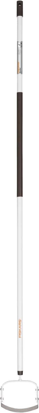 Fiskars Light Weeder, Length: 172 cm, Width: 15 cm, Steel Blade/Aluminium Handle, Black/White, 1019610