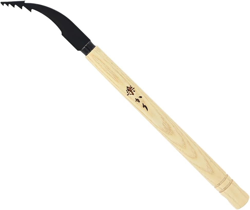 Zenport K211 High Japanese-Style Crevice Weeding Tool, 5.5 Inch High Carbon Steel Blade, Beige - 12 Pack