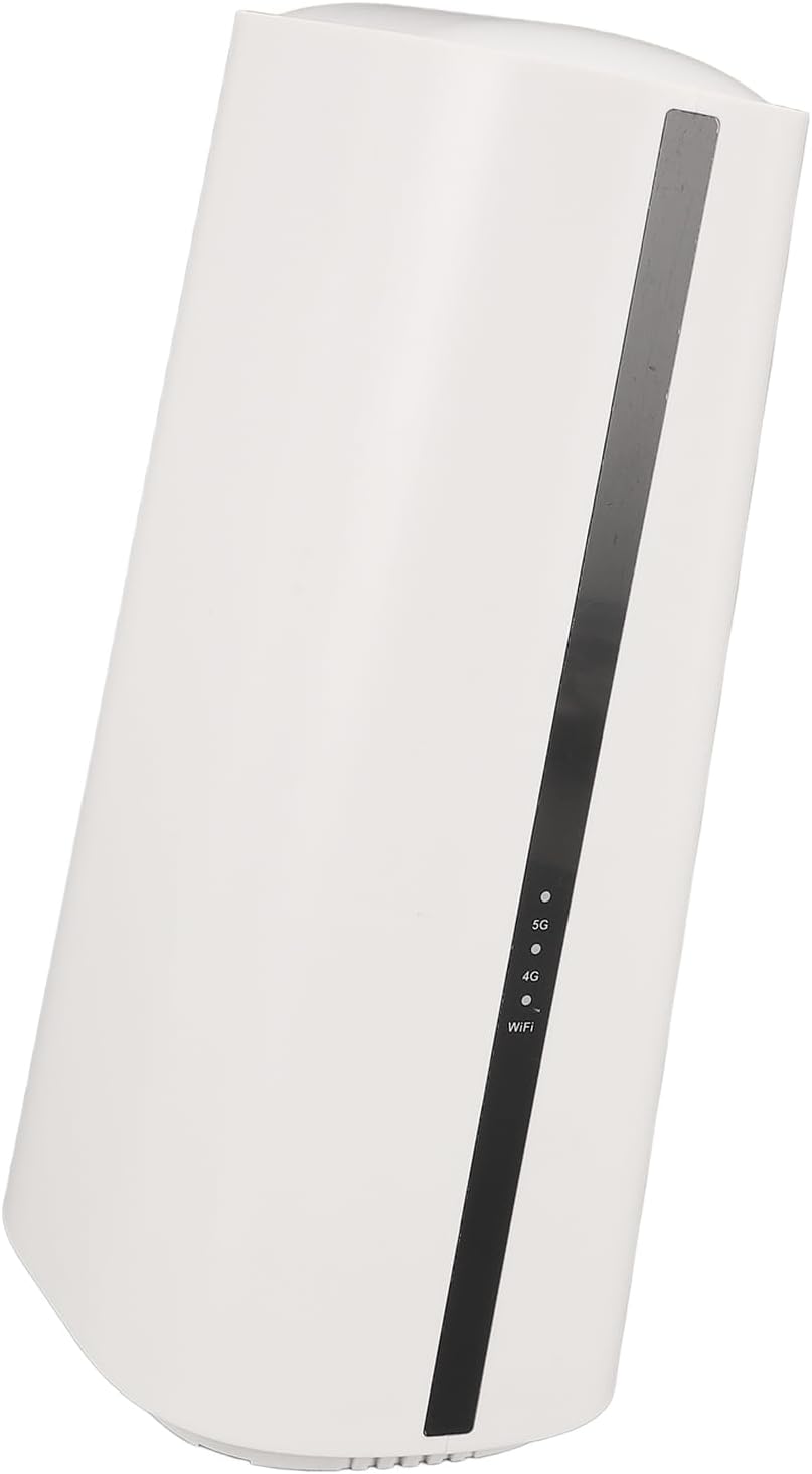 Generic Gigabit Router, High Speed Transfer Minimalist Super HD Streaming Video Wireless Internet Router Effective Heat Dissipation 5G Cellular Network Access for Home (US Plug)