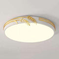 Modern Thin Flat Ceiling Lamp Flush Mount Lighting Ceiling Light LED Macaron Home Office Ceiling Light Fixture for Living Room Bedroom Dining Room Kitchen Study Room Corridor(White,30cm)