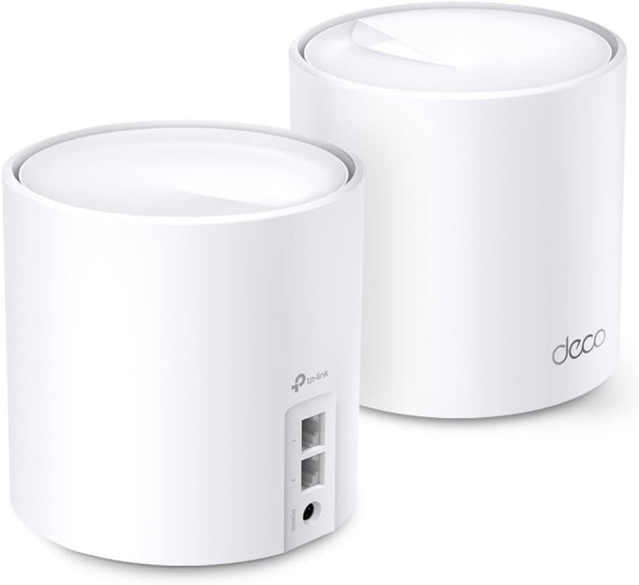 TP-Link Deco WiFi 6 Mesh WiFi System(Deco X20) - Covers up to 4000 Sq.Ft, Replaces Wireless Internet Routers and Extenders, 2-Pack