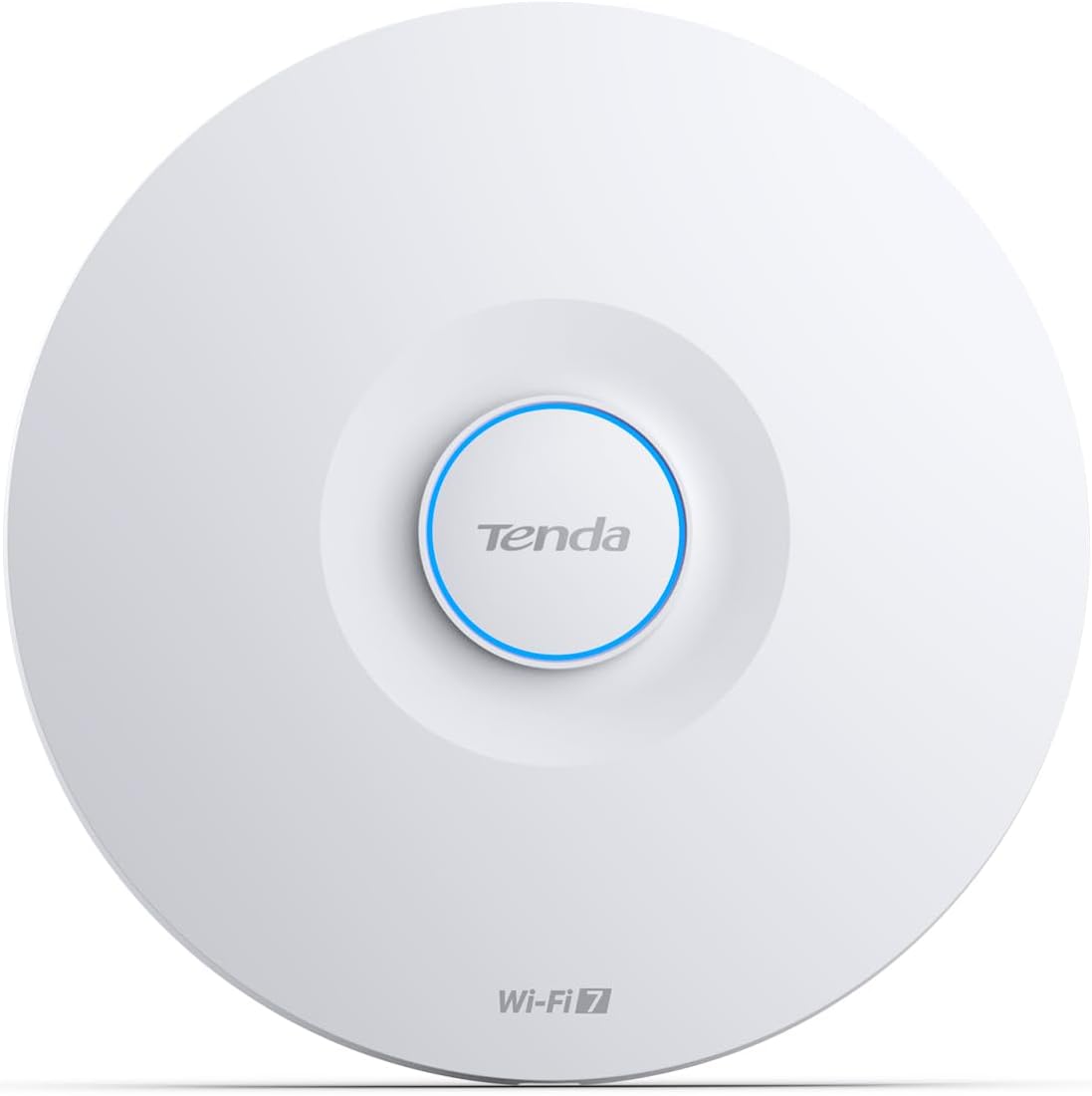 Tenda BE5010 WiFi 7 Wireless Access Point | Ceiling Mount Access Point for Future-Proof Business Network | 2.5G PoE+ Port | DC Adapter Included | Cloud Managed | WPA3 | VLAN | Seamless Roaming (i36)