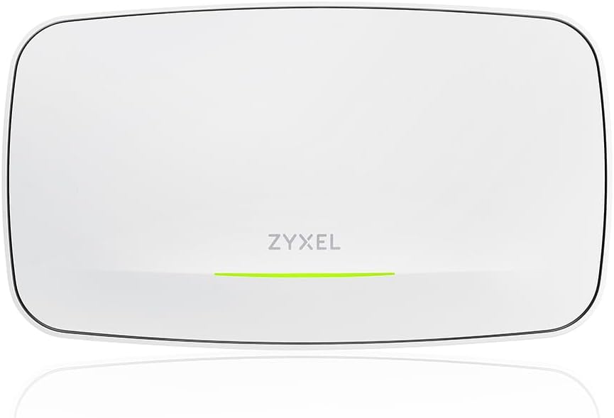Zyxel WiFi 7 BE22000 Wireless MultiGig Pro Access Point | Tri-Band Operation | Smart Antenna | 10G Uplink | Mesh | PoE++ | Nebula Pro Pack [WBE660S]