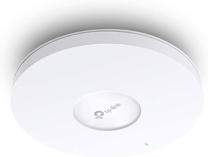 TP-Link Omada WiFi 6 High Density Wireless Access Point - AX3600 Dual Band, 2.5G Port, PoE+ or DC Powered, DC Adapter Included, 5yr Warranty, 8 Spatial Streams, Business WiFi Experience(EAP660 HD)