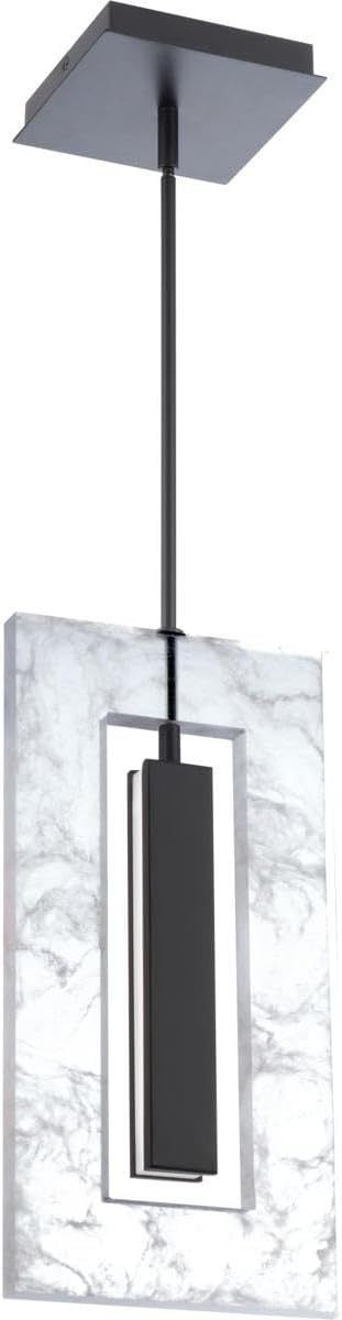 Modern Forms PD-28216-BK Cambria - 16W 1 LED Mini Pendant in Modern Style-16 Inches Tall and 1.25 Inches Wide