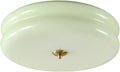 KCO Lighting Mid Century Modern LED Ceiling Lights Mint Green Glass Ceiling Lamp Large Hallway Ceiling Light Nordic Vintage Round Semi Flush Ceiling Light Fixture