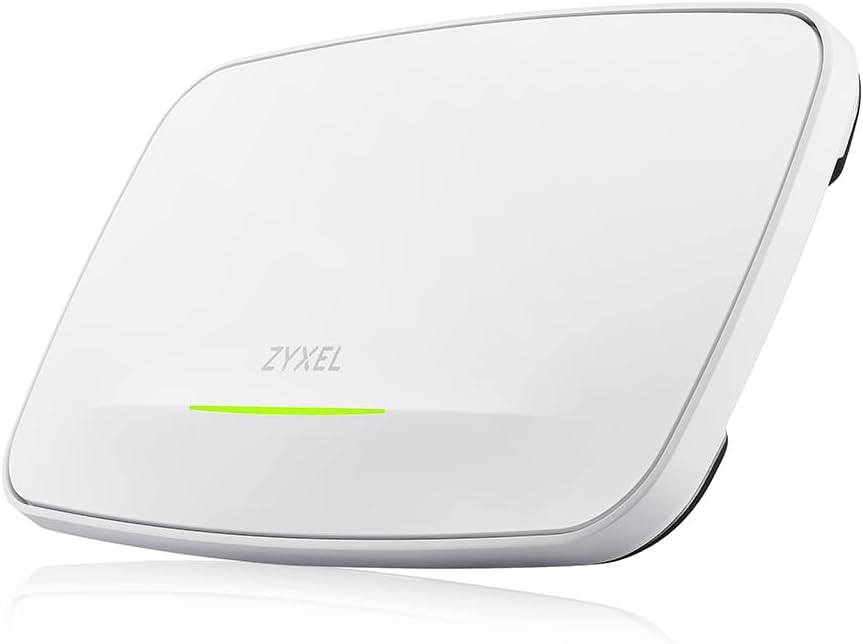 Zyxel WiFi 7 BE22000 Wireless MultiGig Pro Access Point | Tri-Band Operation | Smart Antenna | 10G Uplink | Mesh | PoE++ | Nebula Pro Pack [WBE660S]