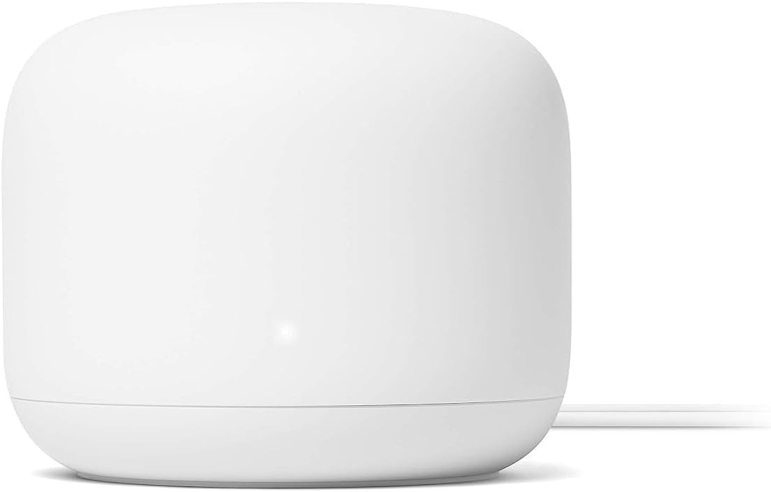 Generic Nest WiFi Router Reliable Home Wi-Fi System with Fast Speed and Whole Home Coverage - Google WiFi Mesh Router Snow (5 Routers), 1XGA00595-A