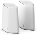 NETGEAR Orbi Pro WiFi 6 Mini Mesh System (SXK30) | Router with 1 Satellite Extender for Business or Home | VLAN, QoS | Coverage up to 4,000 sq. ft., 40 Devices | AX1800 802.11 AX (up to 1.8Gbps)