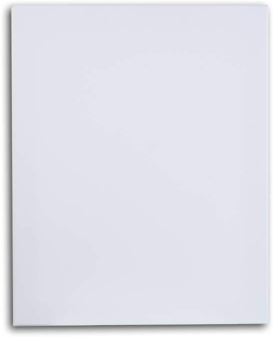 Combo Pack: Floater Frame + 24x40 inch Stretched Canvas for Painting, 1-3/8' Thick Frame + 3/4' Deep Stretched Canvas with 12 oz Primed 100% Cotton Canvas Fabric (Black, 24 x 40 inch)