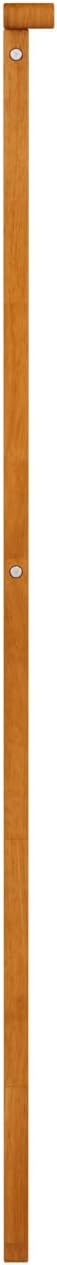 AFI, Mission King Solid Wood Headboard, Light Toffee