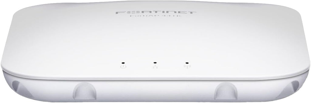 Fortinet FortiAP 241K Wi-Fi 7 Indoor Access Point | Quad-Radio | 2.4GHz/5GHz/6GHz Bands | 10 Gigabit Ethernet | BLE/ZigBee | WPA3 Security | PoE+ | Ceiling/Wall Mount (FAP-241K-A)