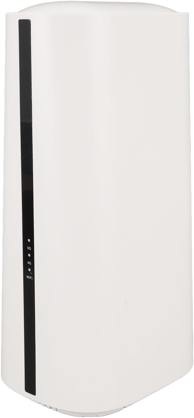 Generic Gigabit Router, High Speed Transfer Minimalist Super HD Streaming Video Wireless Internet Router Effective Heat Dissipation 5G Cellular Network Access for Home (US Plug)