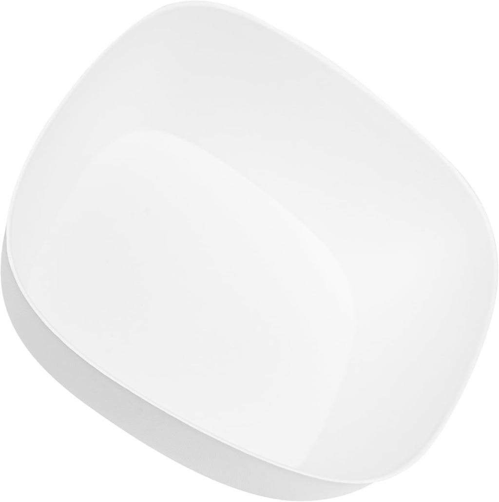 Indo 6.3 Inch Square Palm Plates, 100 Microwavable Palm Leaf Dinner Plates - Freezable, No PFAS Added, Areca Palm Leaf Plates, Oven-Ready, For Hot & Cold Foods - Restaurantware