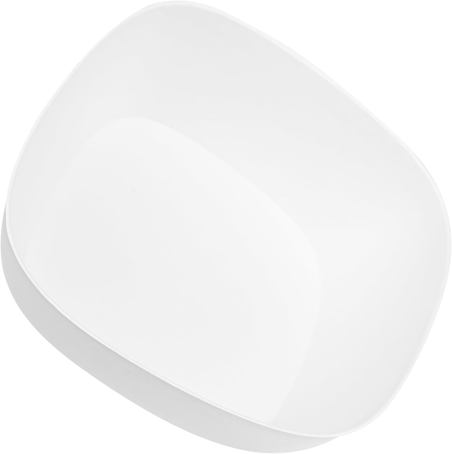 Indo 6.3 Inch Square Palm Plates, 100 Microwavable Palm Leaf Dinner Plates - Freezable, No PFAS Added, Areca Palm Leaf Plates, Oven-Ready, For Hot & Cold Foods - Restaurantware