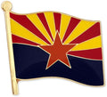 PinMart US State Flag Enamel Lapel Pin
