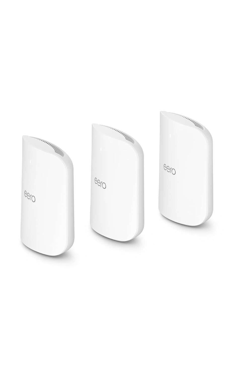Amazon eero Max 7 mesh wifi system with 1 month free eero Business (auto-renews annually) - Supports internet plans up to 10 Gbps, Coverage up to 7,500 sq. ft., Connect 750+ devices, 3-pack
