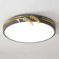 Modern Thin Flat Ceiling Lamp Flush Mount Lighting Ceiling Light LED Macaron Home Office Ceiling Light Fixture for Living Room Bedroom Dining Room Kitchen Study Room Corridor(A Gray,30cm)