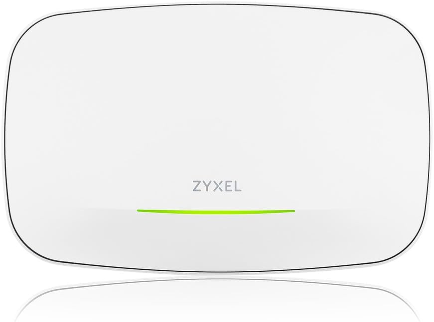 Zyxel BE6500 WiFi 7 Dual-Radio Access Point, Dual-Optimized Antenna, Manageable via Nebula Web/App, On-Premises Controller, or Device's Local Interface [WBE510D]