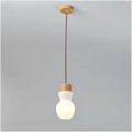White Glass Shade Drop Ceiling Lamp E27 Bedroom Bedside Suspended Lamps Nordic Mini Chandelier Modern Kitchen Island Lighting Fixture for Restaurant Wood Pendant Ligh,Light Ceiling