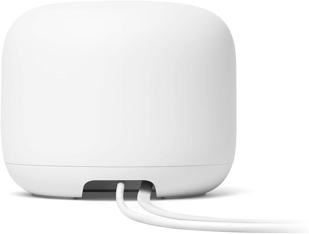 Generic Nest WiFi Router Reliable Home Wi-Fi System with Fast Speed and Whole Home Coverage - Google WiFi Mesh Router Snow (4 Routers), 1XGA00595-A