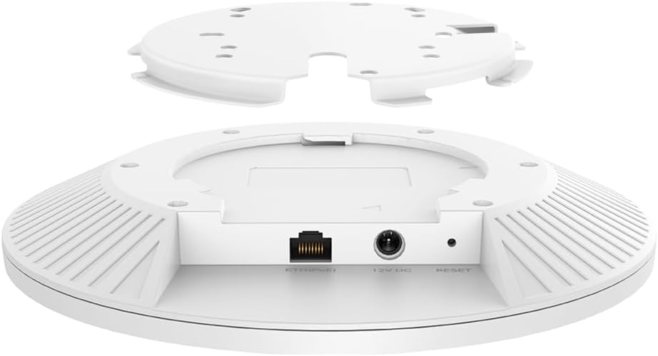 TP-Link Omada WiFi 7 Wireless Access Point - BE11000 Tri-Band, 2.5G Port, PoE+ or DC Powered, Adapter NOT Included, 5yr Warranty, Captive Portal, Mesh, WPA3, Roaming, Business WiFi Experience(EAP772)