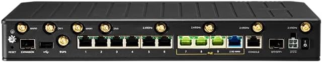 Cradlepoint E3000 Cat 20 Router (5G Modem) with Wi-Fi | BFA1-30005GB-GN | 1-Year NetCloud Branch Essentials and Advanced Plans | North America and Mexico