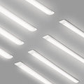 8 Packs 4FT LED Batten Light, Ultra-Thin Ceiling Surface Mounted Light, 40W, 4000K, IP20, LED Ceiling Lamp for Garage, Shop, Hallway, Office, Market, ver2