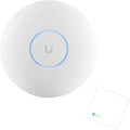 TWA Bundle of U7 Pro Ceiling-Mount WiFi 7 Access with Point 9.3 Gbps Over-The-air Speed and Microfiber Cloth
