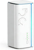 5G CPE Router with SIM Card Slot,Dual Band Portable Cellular Router,NSA SA WiFi 6 5G Routers Dual Band Cellular Modem for Home Office Indoor Wireless Internet