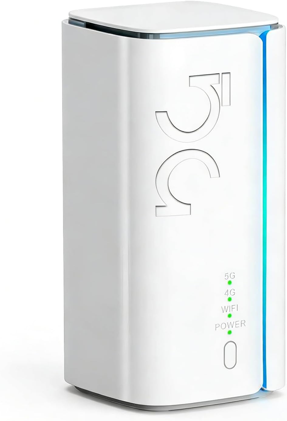 5G CPE Router with SIM Card Slot,Dual Band Portable Cellular Router,NSA SA WiFi 6 5G Routers Dual Band Cellular Modem for Home Office Indoor Wireless Internet