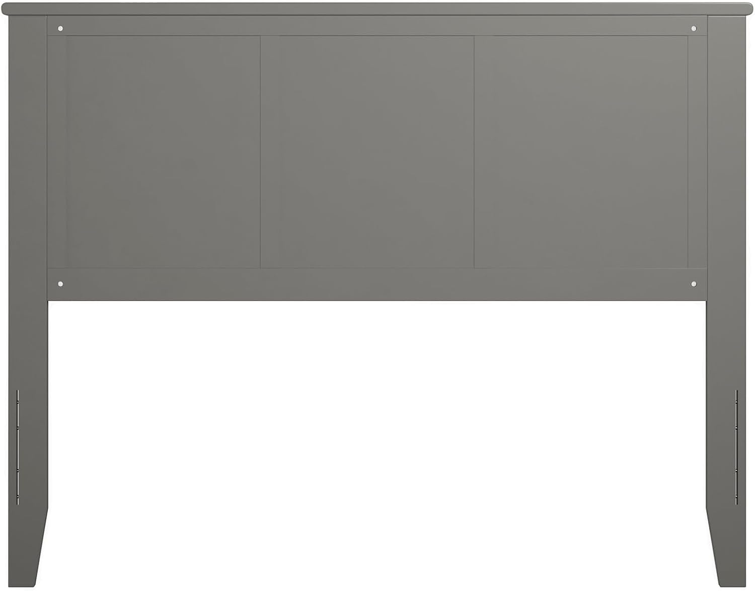 AFI, Madison Full Solid Wood Panel Headboard, Grey