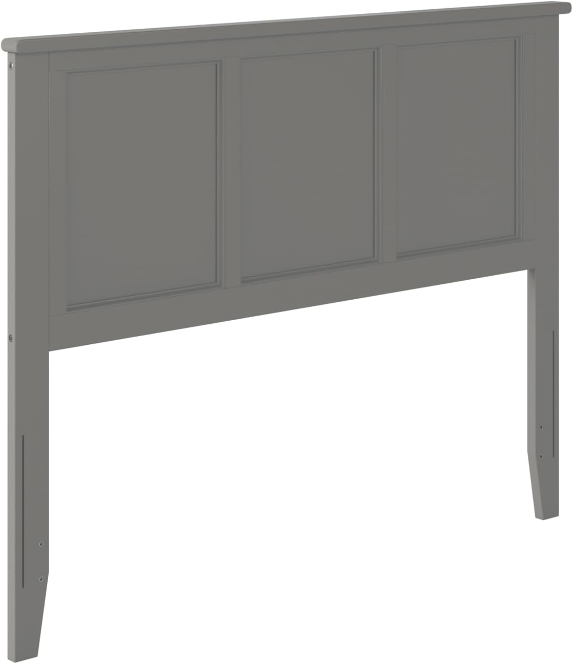 AFI, Madison Full Solid Wood Panel Headboard, Grey
