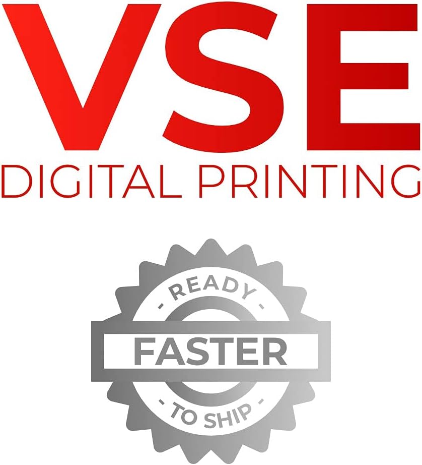 VSE | Custom Made-To-Order Plastic Yard Signs | 24x18 UV Printed | Upload Your Image or Artwork | Add Text | Choose from Multiple Background and Font Colors | Add H-Stakes (50)