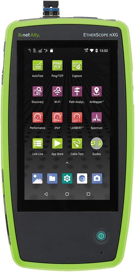 NetAlly EXG-300 EtherScope nXG 300 Ethernet Network Tester & Wi-Fi 6 & 7 Diagnostics Tool
