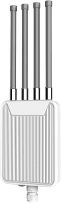 Yoidesu R5 Mode 3000M WiFi Router, 4 Dual Band 7dBi High Gain Antennas Routers for Wireless Internet, PoE Wireless Internet Router for Indoors Outdoors Farms Estates (US Plug)